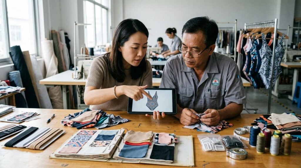 Bridging the Gap: Why AI-Generated Swimwear Designs Still Need Expert Manufacturing Bridging the Gap: Why AI-Generated Swimwear Designs Still Need Expert Manufacturing