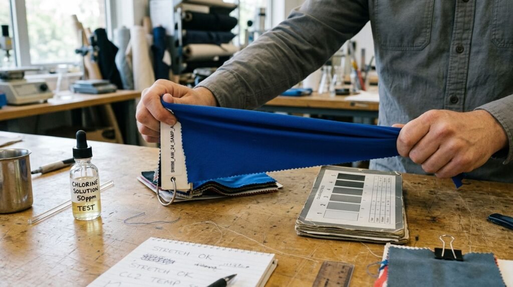 How to Evaluate Swimwear Fabric Quality Before Bulk Production