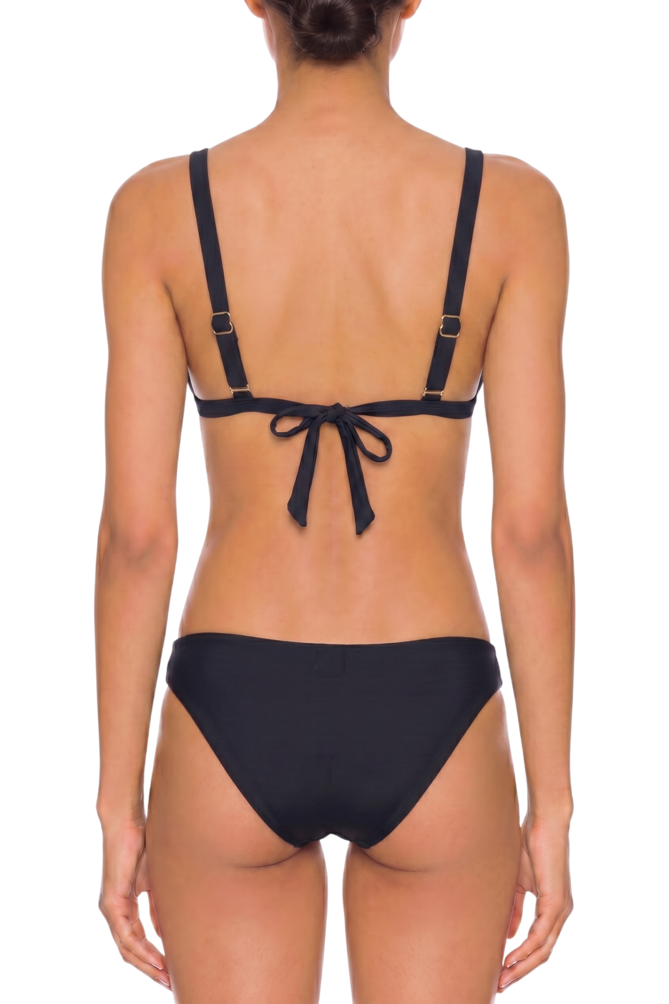 Adjustable Strap Triangle Bikini Set