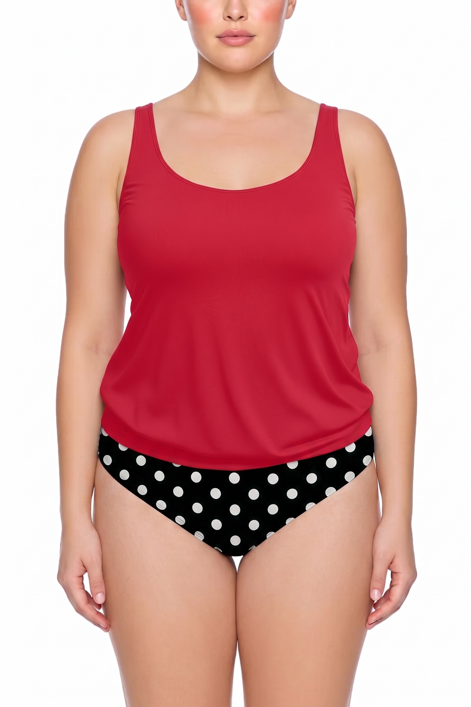 Racerback Tankini Top and Classic Bottom Set