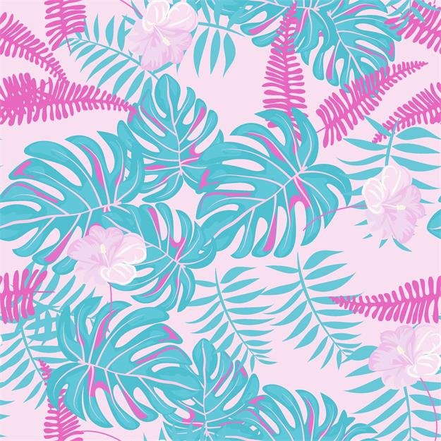 Floral preset print 19058