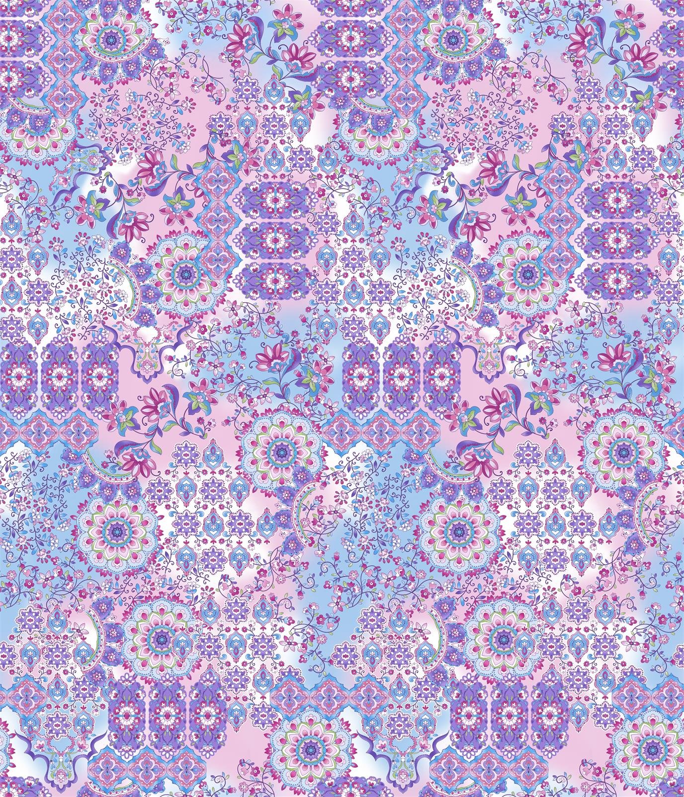 Floral preset print 19384
