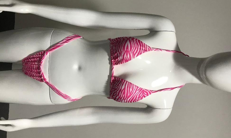 Premium Zebra-Print String Bikini