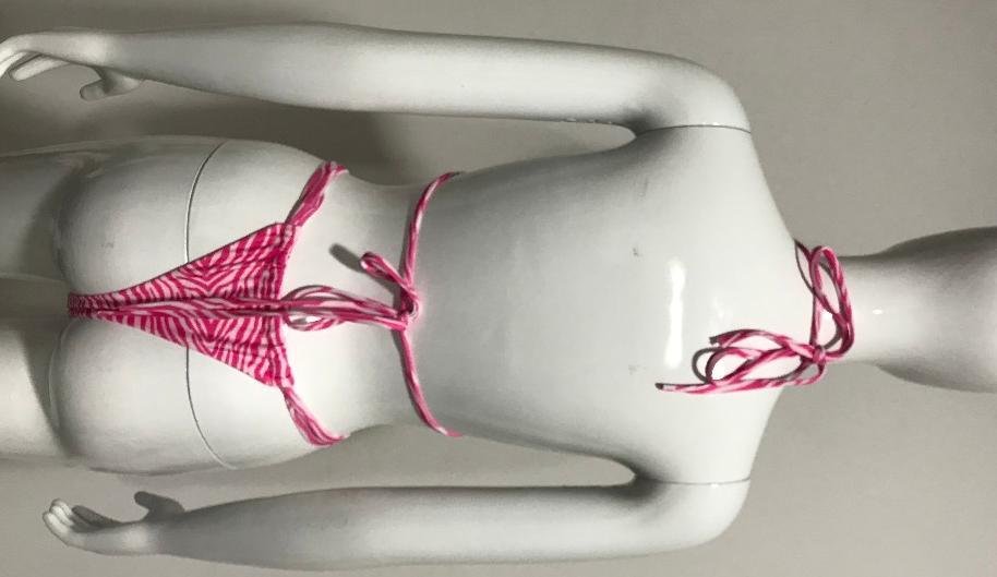 Premium Zebra-Print String Bikini