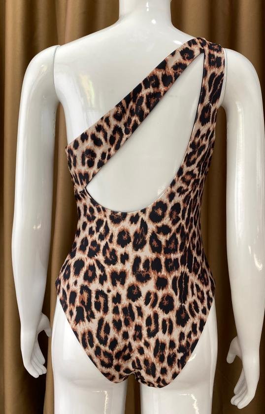 Premium Asymmetric Cutout One-Piece Swimsuit