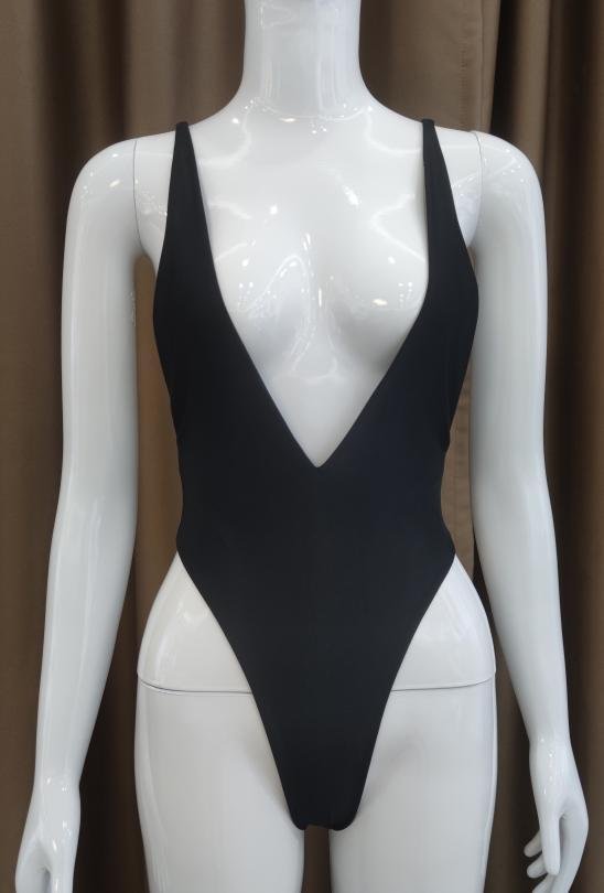 Premium Plunge One-Piece Swimsuit
