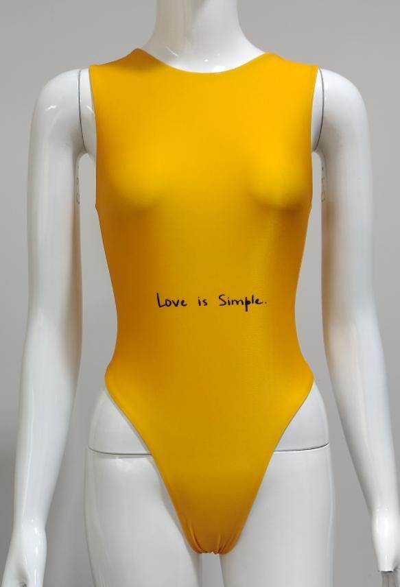 Premium Mustard One-Piece Swimsuit