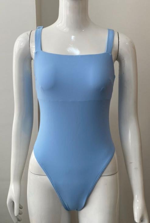Premium Square Neck One-Piece Swimsuit