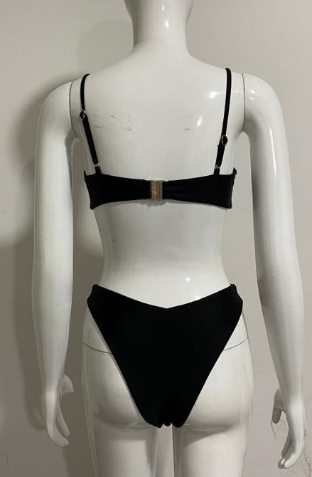 Premium Black Minimalist Bikini Set