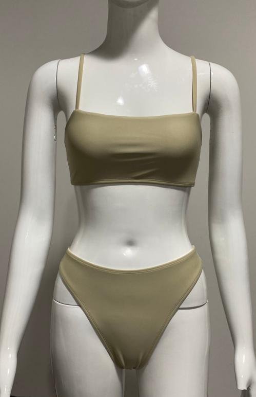 Premium Minimalist Square-Neck Bikini Set