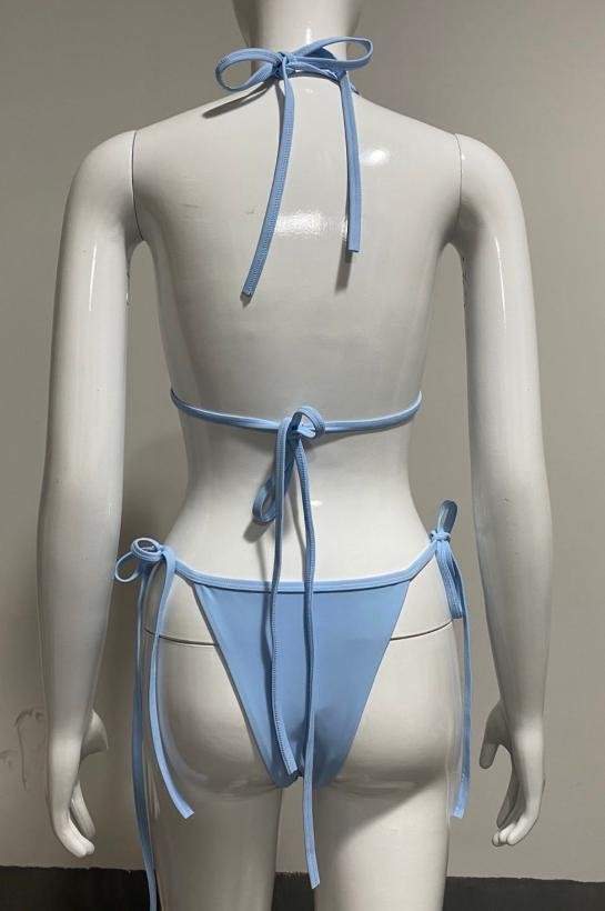 Premium Adjustable Halter String Bikini Set