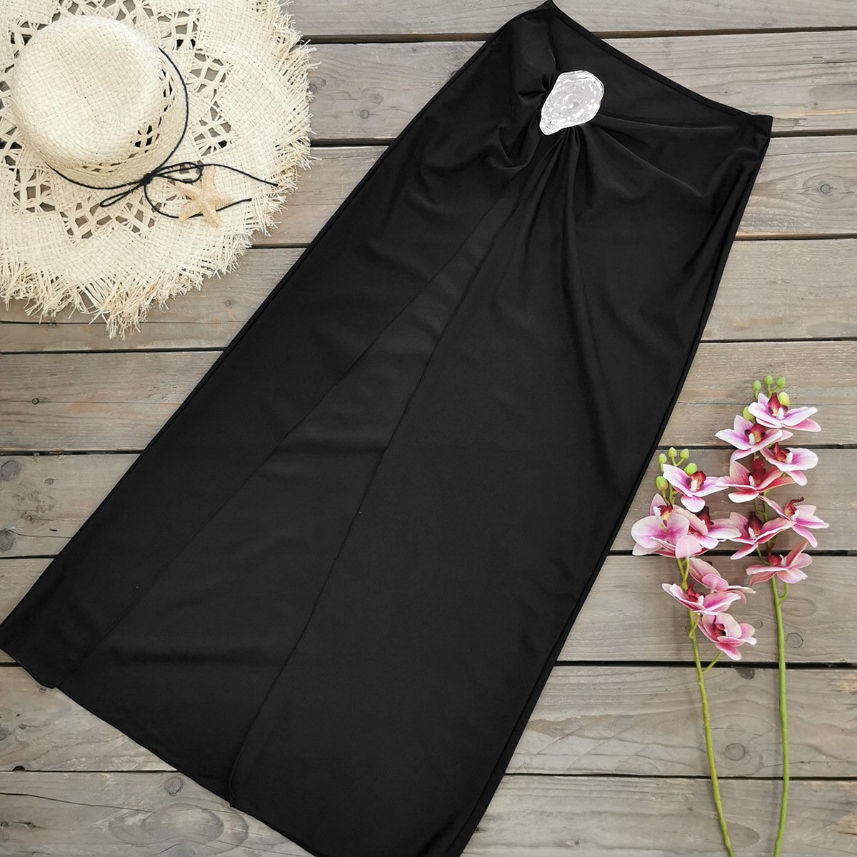 Black Half Skirt