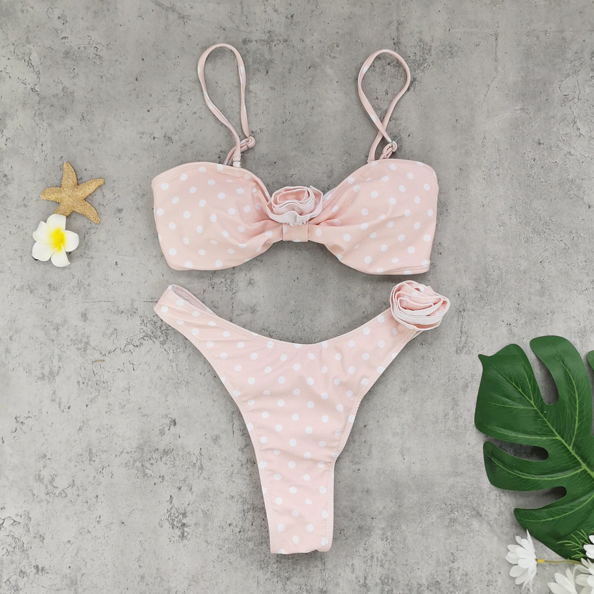 Pink bikini