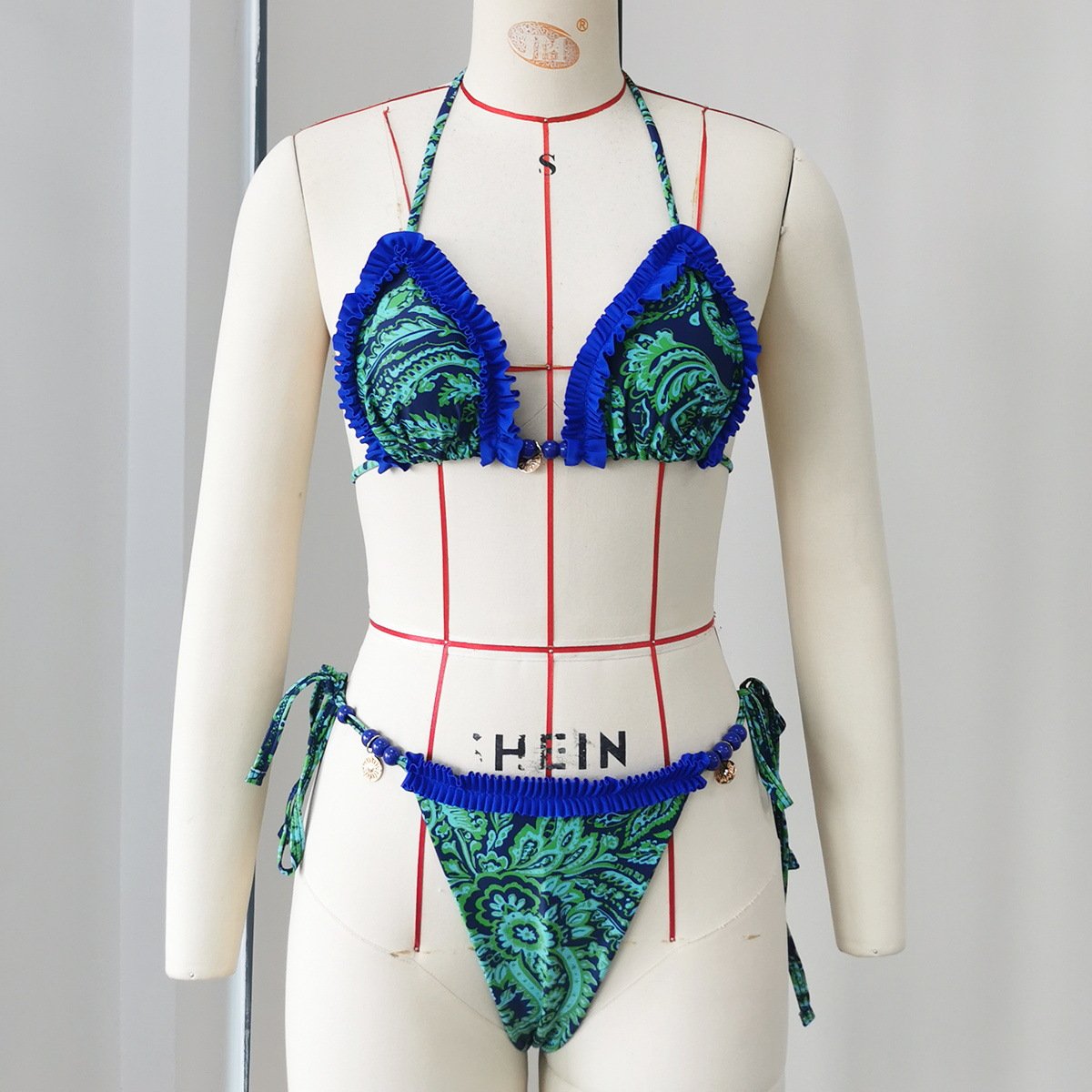 Blue Lace Bikini