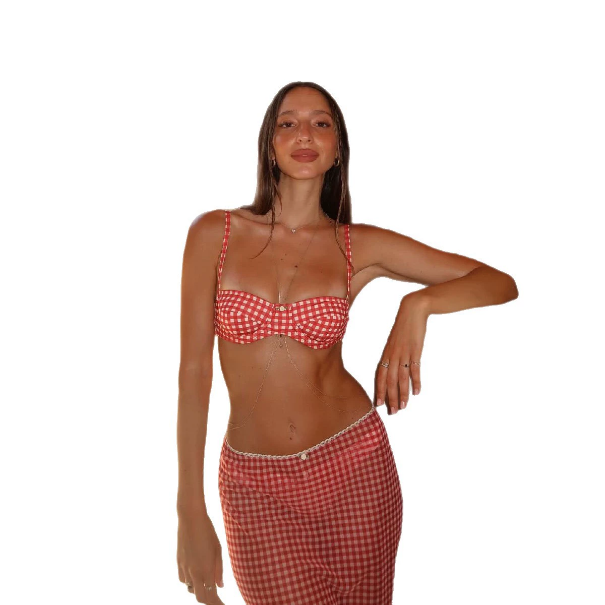 Women's Bikini Set with Skirt view 5