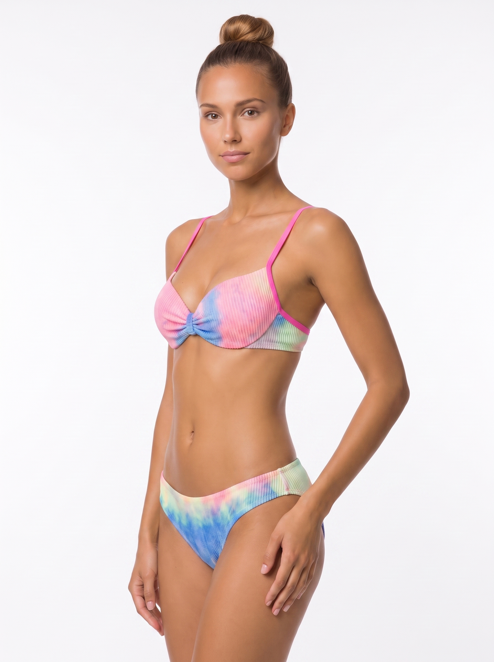 Twist Front Underwire Bikini Set