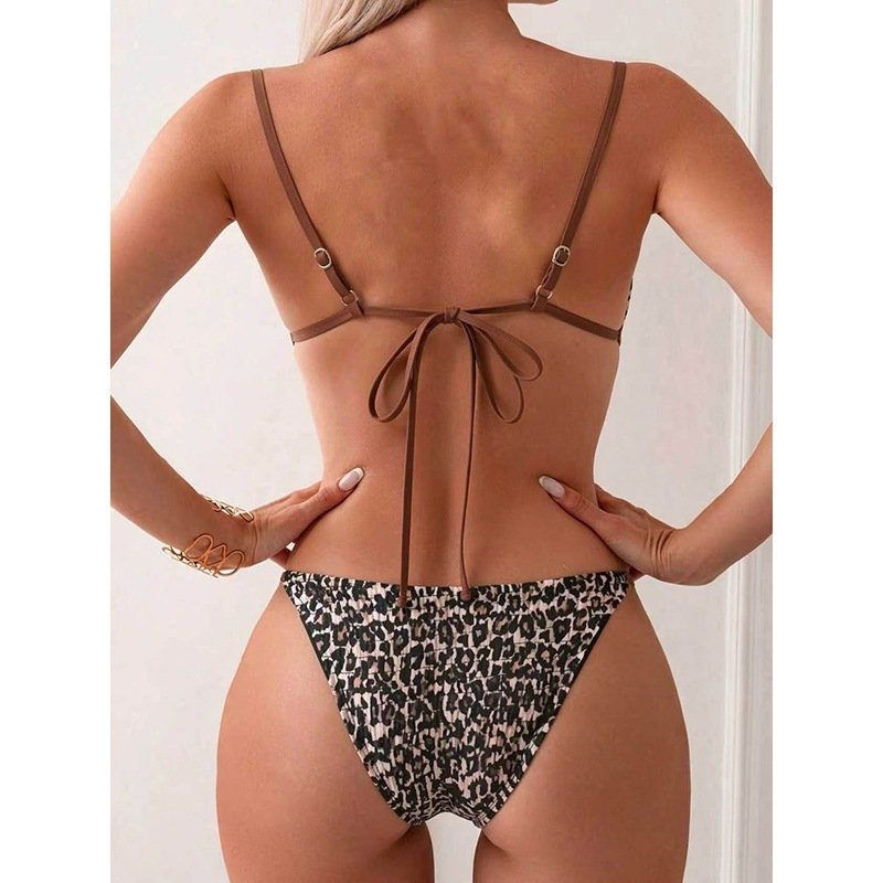 Triangle Bikini Set with Ring Hardware
