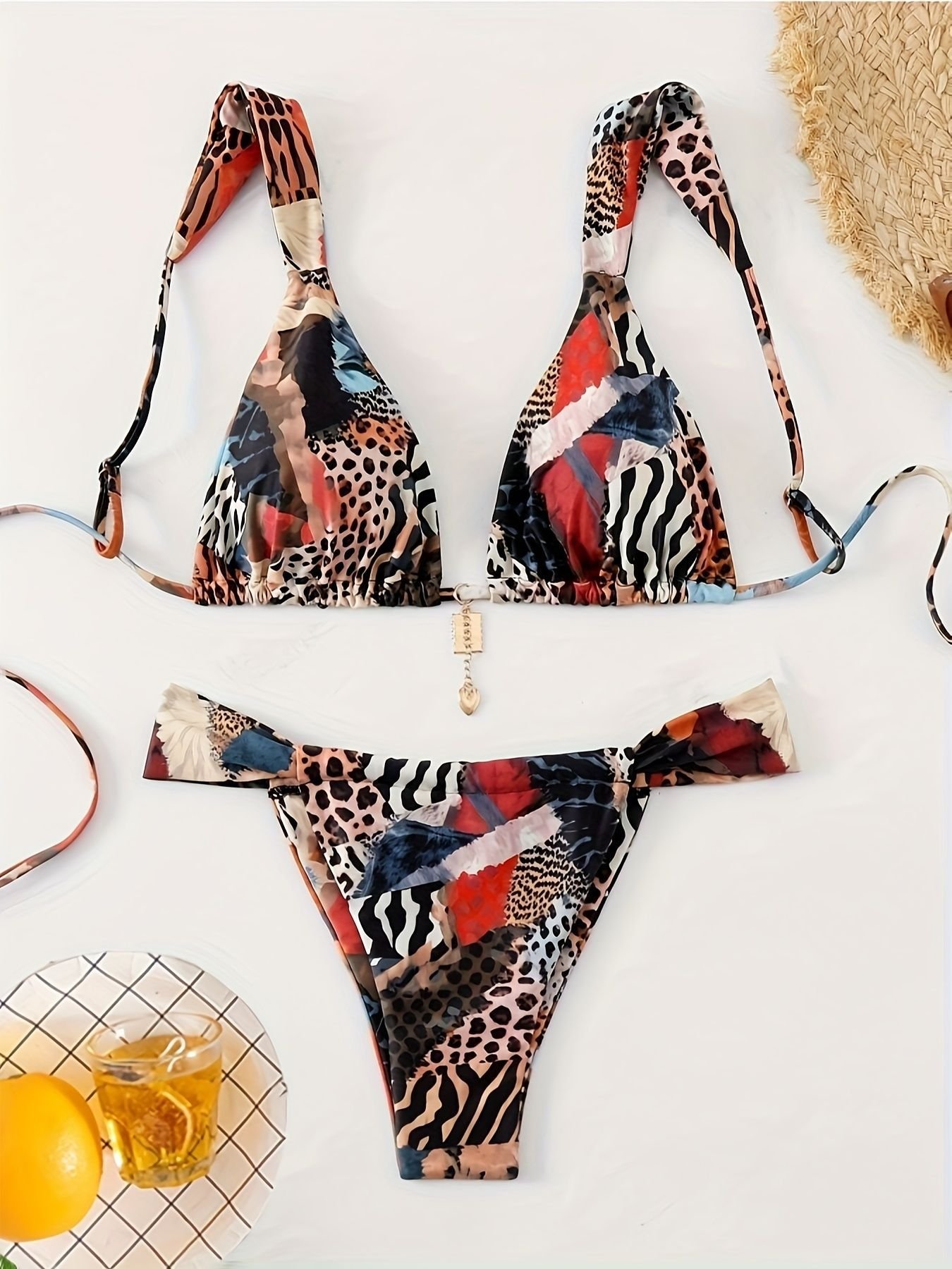Wine Red Leopard Print