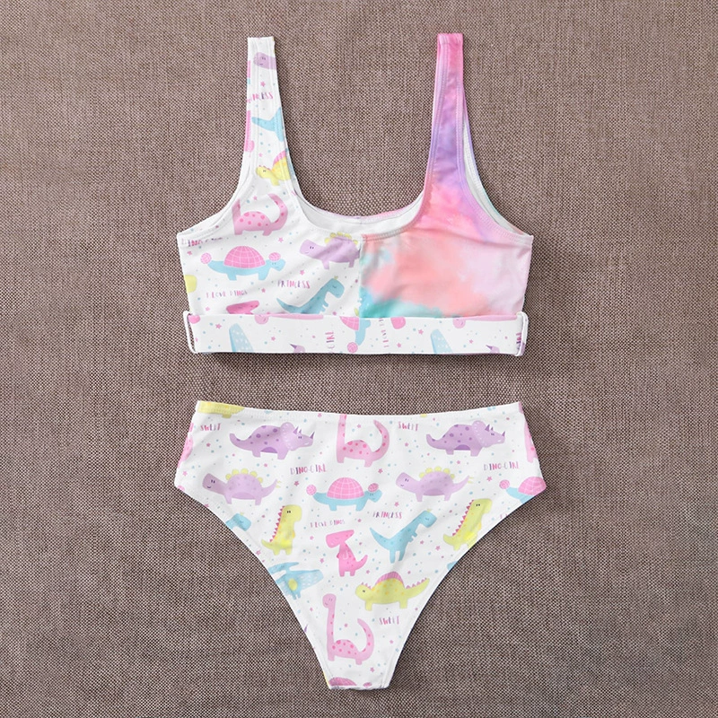 Women’s Scoop Neck Two Piece High Waist Bikini Set