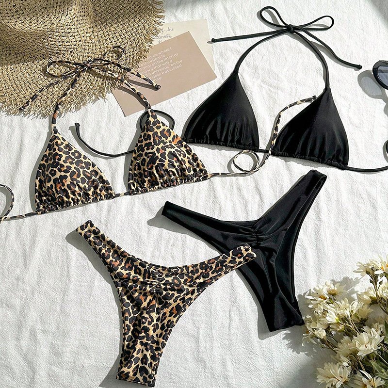 Black + Leopard Print