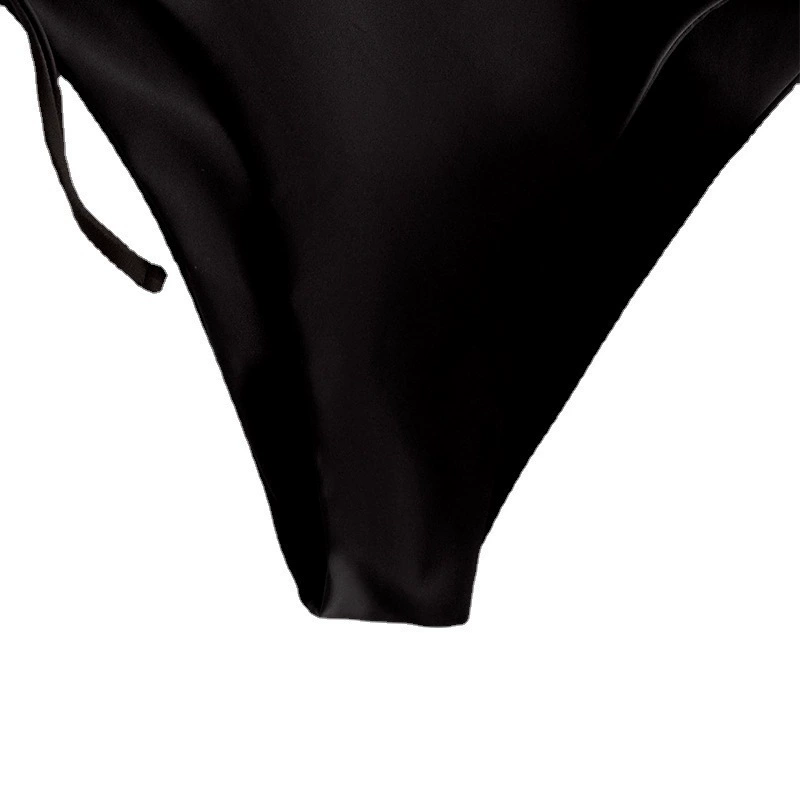 Women's Drawstring Tie Side Bandeau Bikini Set view 5
