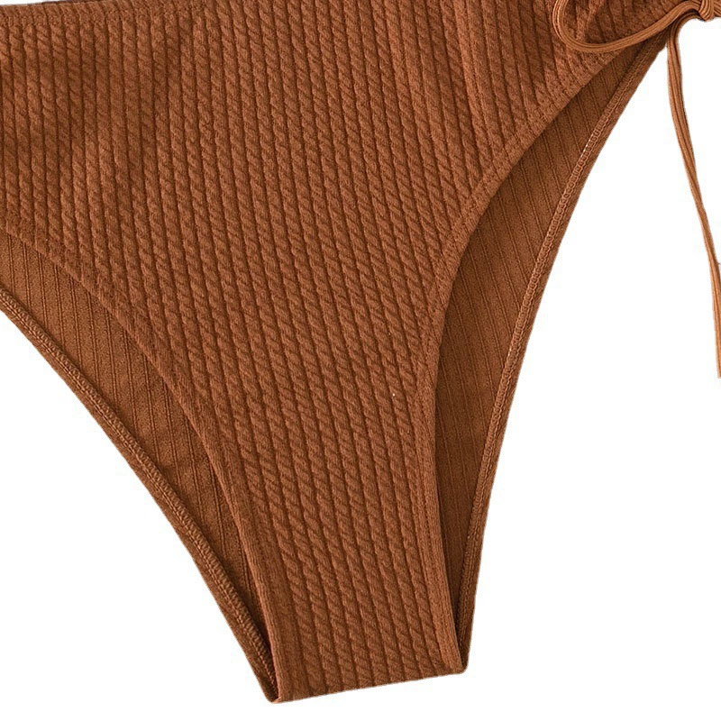 Women's Lace-Up Two Piece Tie-Side Bikini Set view 5