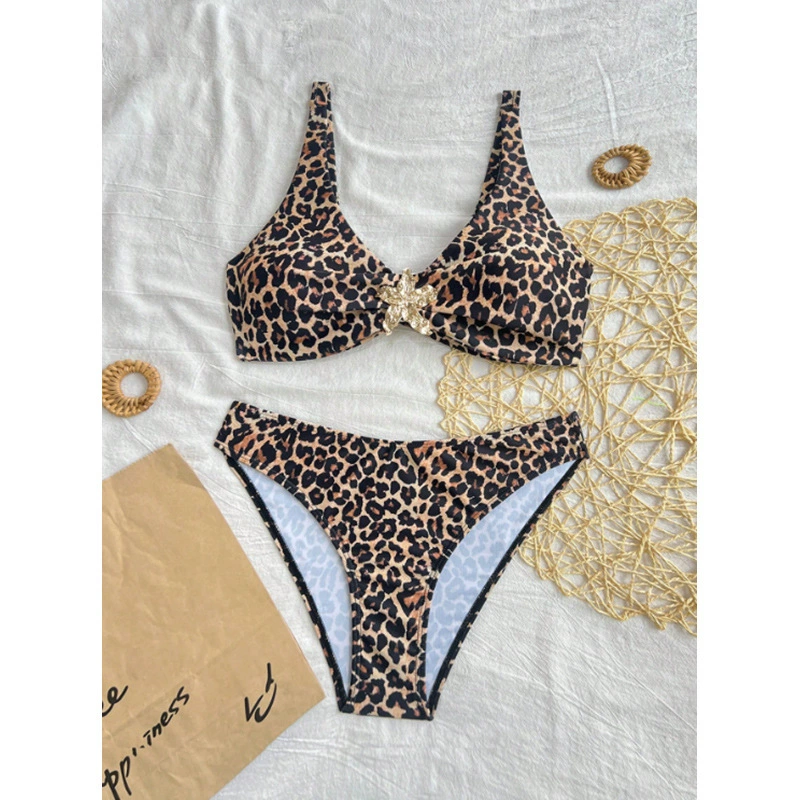 Two-Piece Bikini Set with Star Embellishment view 4