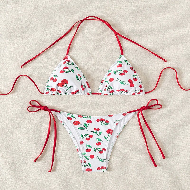 White base red cherry