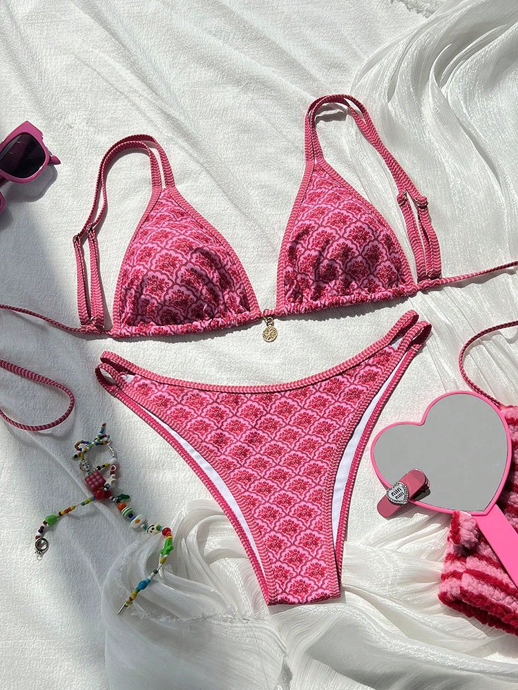 Rose red floral