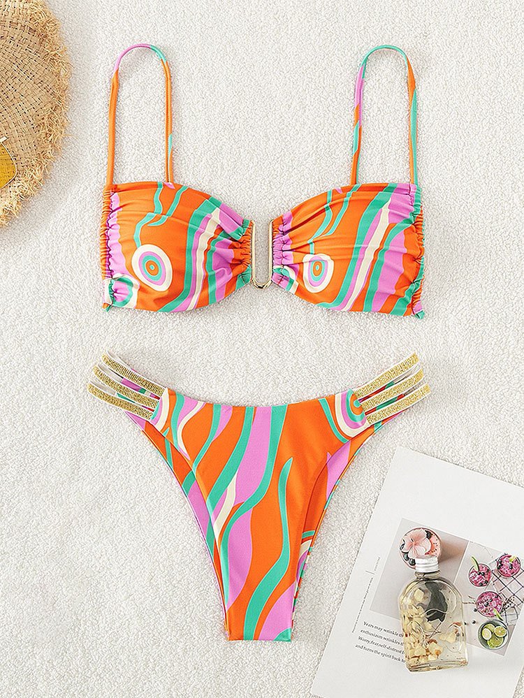 Orange base print