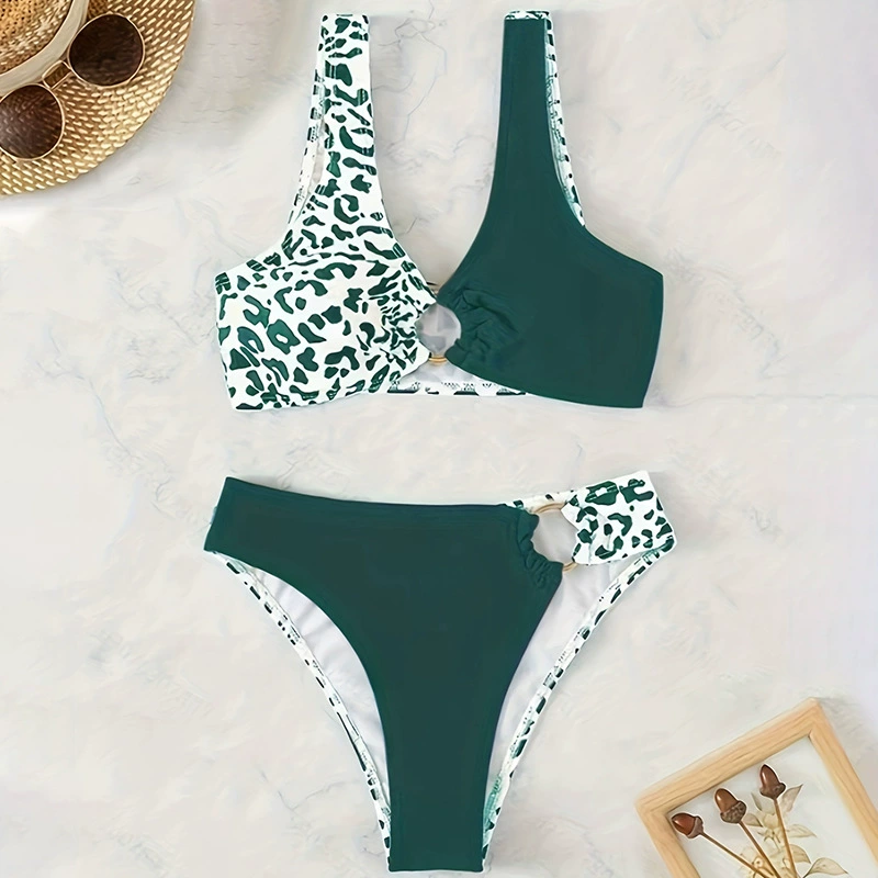 Two-Piece Bikini Set with Ring Details view 4