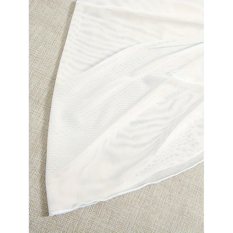 Halter Triangle Bikini Set with Cover-Up Skirt