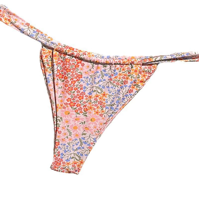 Two-Piece Triangle Cup Tie-Side Bikini Set view 5