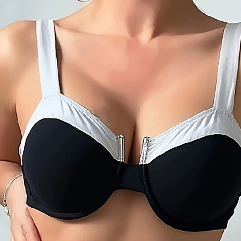 Two-Piece Underwire Bikini Set with High-Cut Briefs view 3