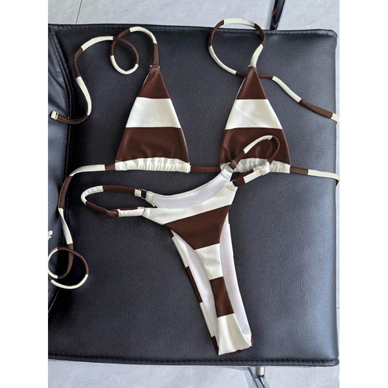 Brown-white stripe