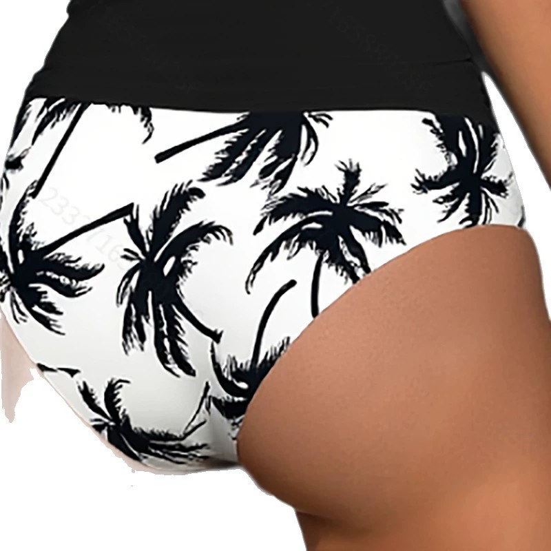 Ruched Bandeau Bikini Set with High-Cut Bottoms view 5