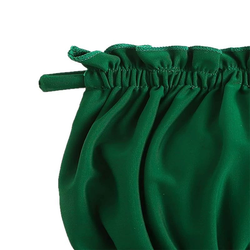 Ruffled Bandeau Two-Piece Swimsuit Set view 5