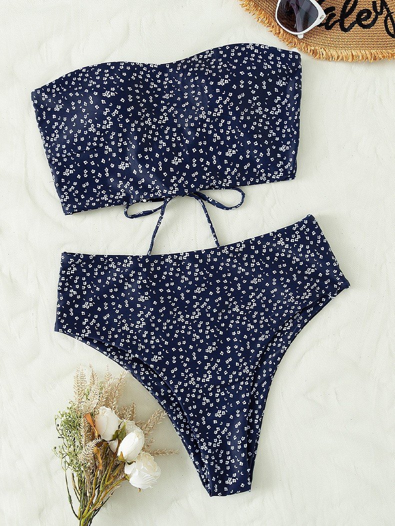 Navy Blue Floral