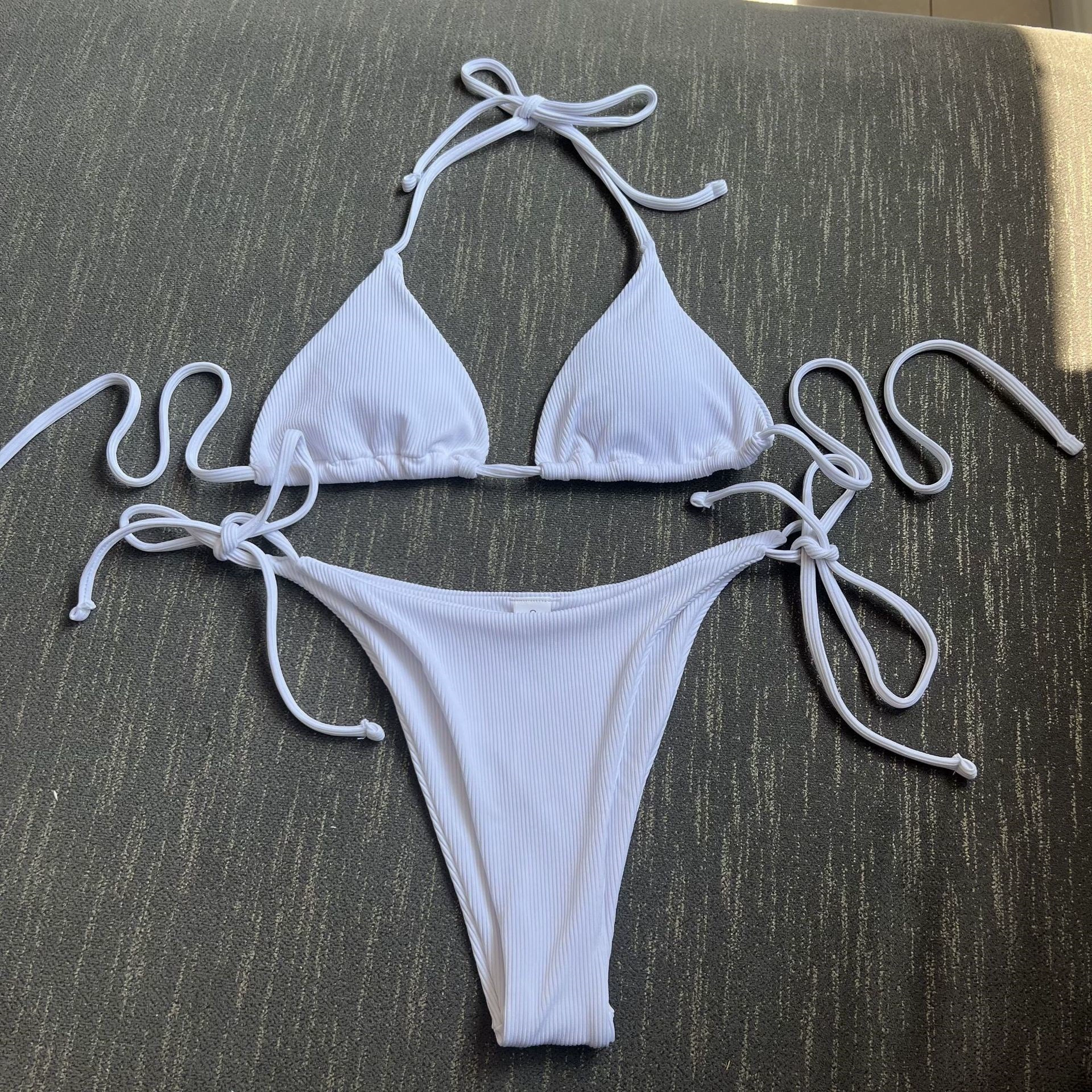 Two-Piece Tie-Side Triangle Bikini view 10