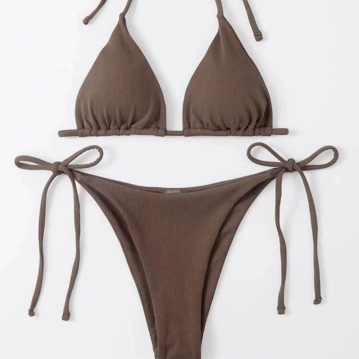 Two-Piece Tie-Side Triangle Bikini