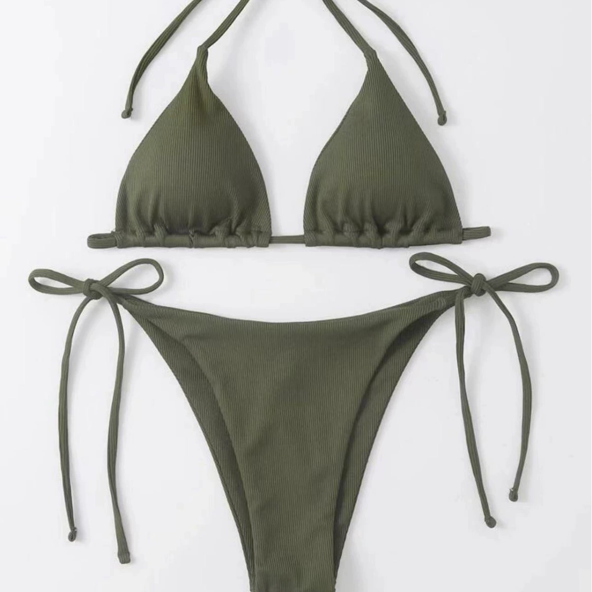 Two-Piece Tie-Side Triangle Bikini view 4