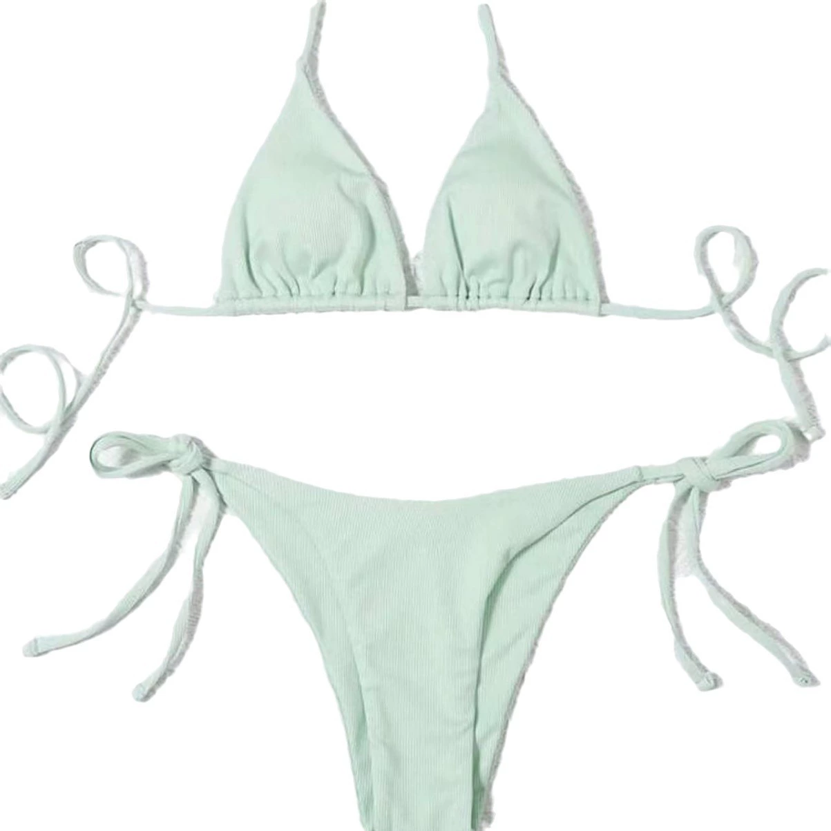 Two-Piece Tie-Side Triangle Bikini view 5