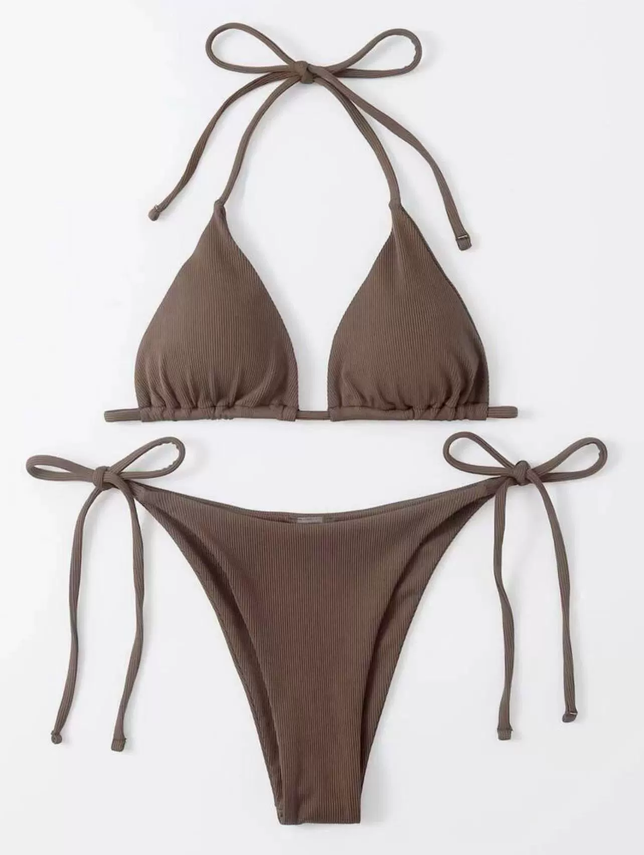 Two-Piece Tie-Side Triangle Bikini view 7