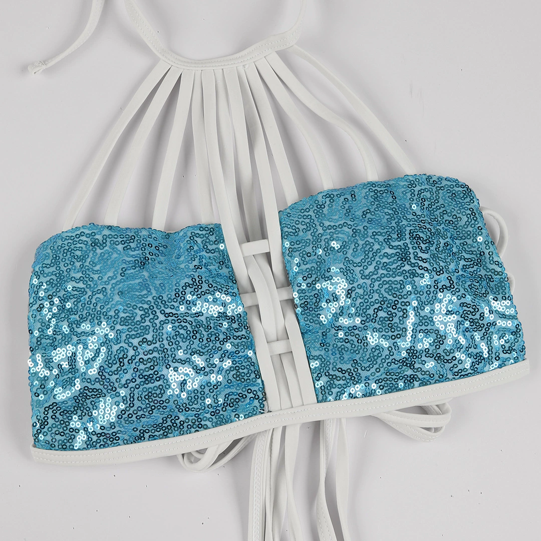 Strappy Halter Two-Piece Bikini view 4