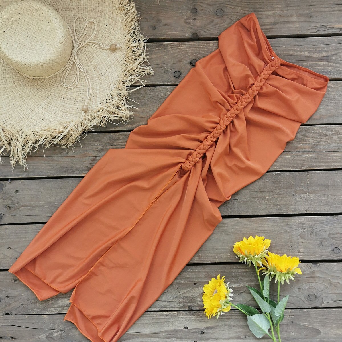 Orange Skirt