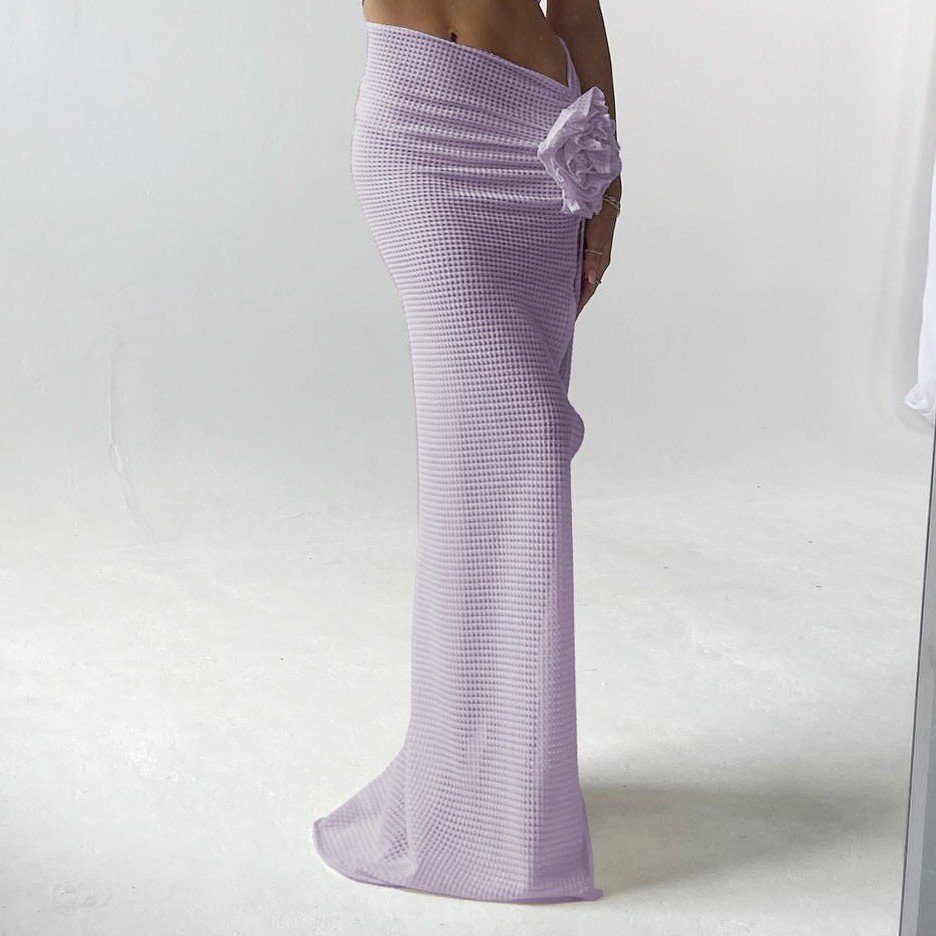 Purple skirt