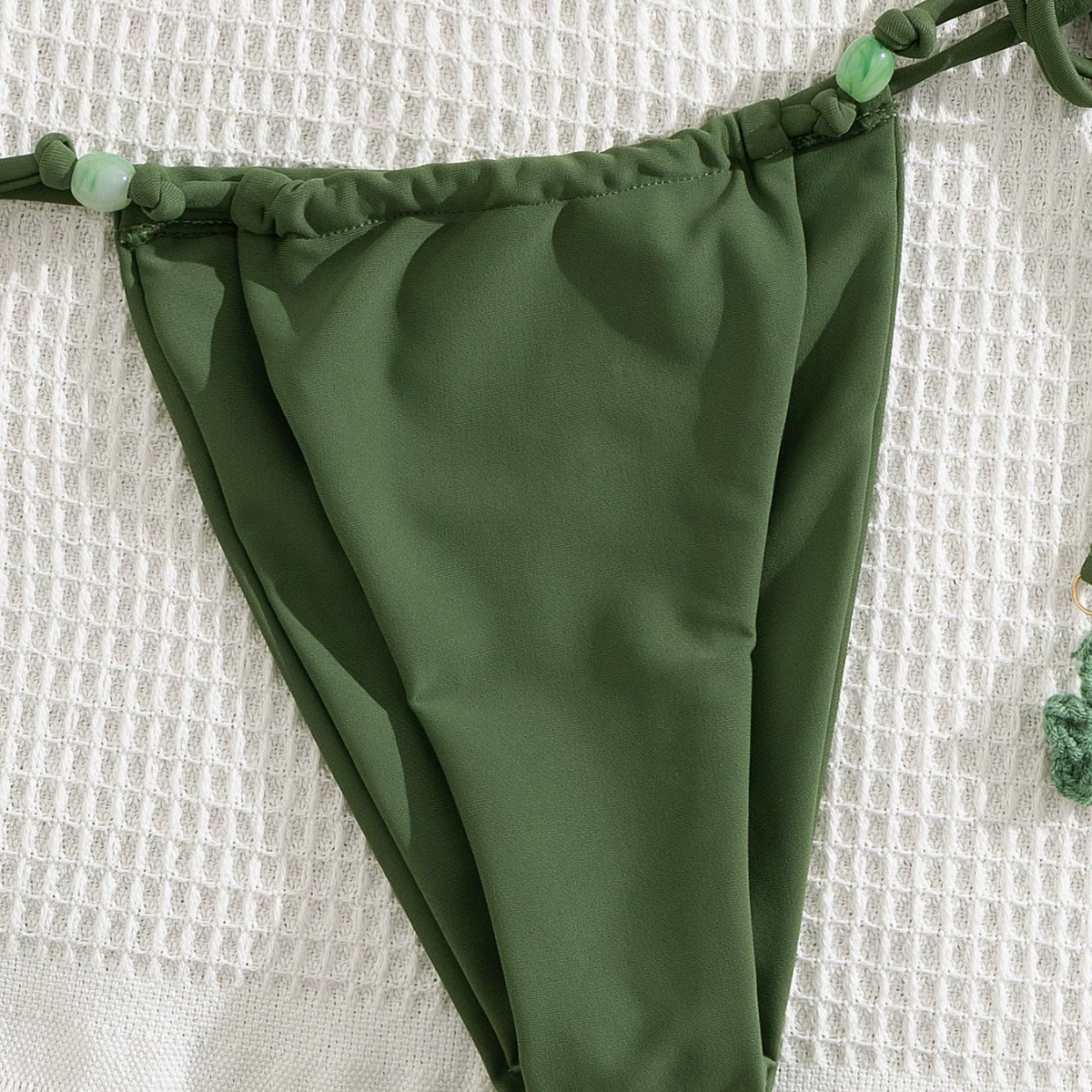 Triangle Cup String Bikini Set view 3