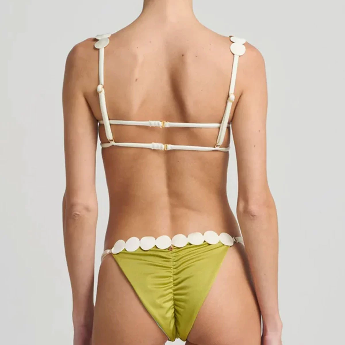 Balconette Bikini Set with Decorated Straps view 4