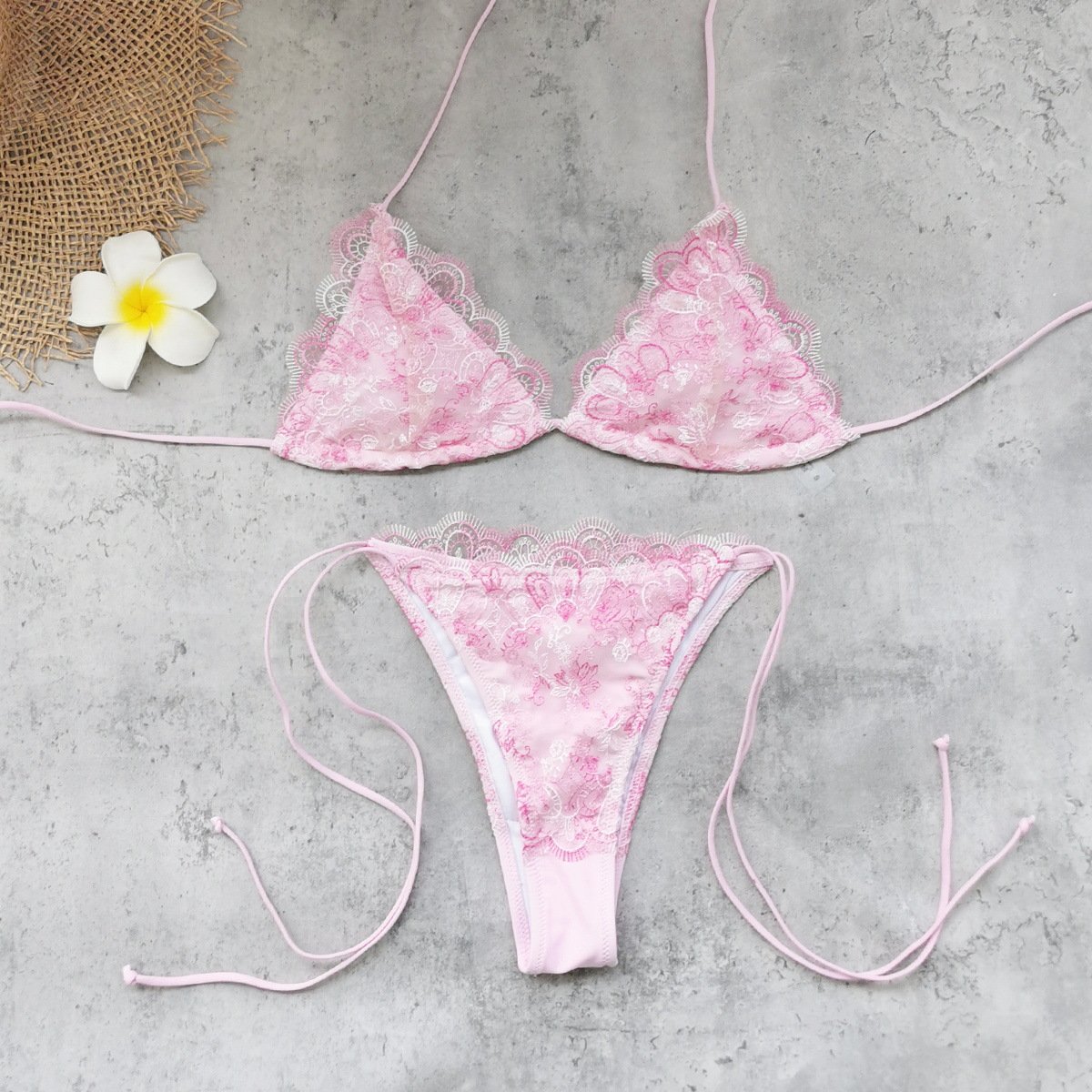 Pink Gradient Lace