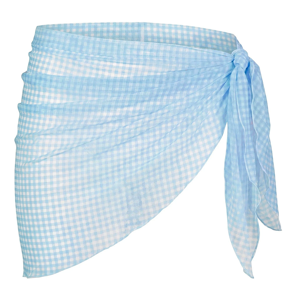 Three-Piece Bikini Set with Sarong view 6